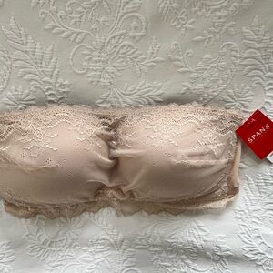 SPANX Lace Bandeau NWT